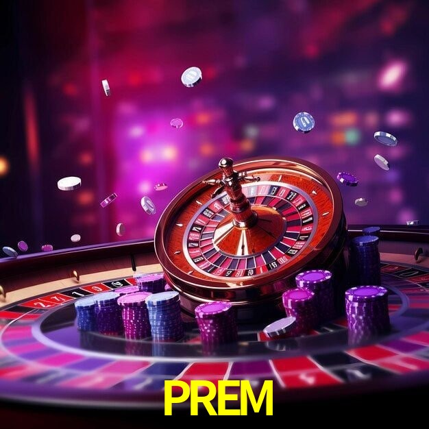 PREM Casino - juegos, cajero y retiros Lobby PREM Casino con mesas, rodillos, cajero y acceso móvil seguro